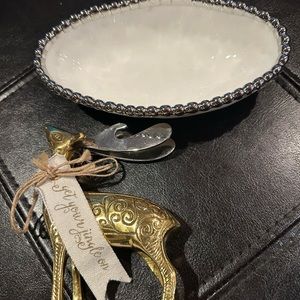 Reindeer Opener with Trinket Holder NWT